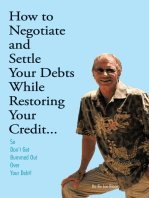 How to Negotiate and Settle Your Debts While Restoring Your Credit...