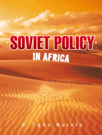 Soviet Policy in Africa: From Lenin to Brezhnev