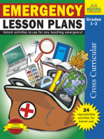 Emergency Lesson Plans - Grades 1-2: Instant activities to use for any teaching emergency!