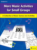 More Music Activities for Small Groups: A Collection of Music Games and Activities