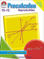 Precalculus Reproducibles