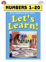 Let's Learn! Numbers 1-20