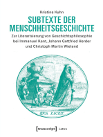 Subtexte der Menschheitsgeschichte