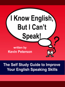 I Know English But I Can T Speak By Kevin Peterson Ebook Scribd