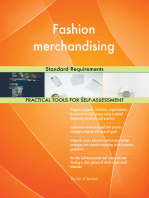 Fashion merchandising Standard Requirements