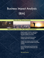 Business Impact Analysis (BIA) Standard Requirements