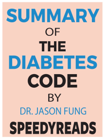Summary of The Diabetes Code by Dr. Jason Fung by SpeedyReads - Ebook |  Scribd
