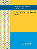 Gale Researcher Guide for: T. S. Eliot's The Waste Land