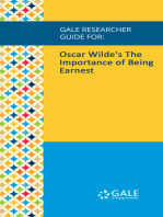 Gale Researcher Guide for: Oscar Wilde's The Importance of Being Earnest