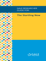 Gale Researcher Guide for: The Startling New