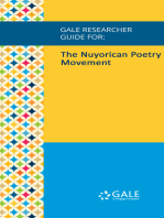 Gale Researcher Guide for: The Nuyorican Poetry Movement