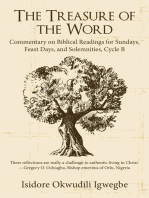 The Treasure of the Word: Commentary on Biblical Readings for Sundays, Feast Days, and Solemnities, Cycle B