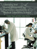 Laboratory Total Quality Management for Practitioners and Students of Medical Laboratory Science