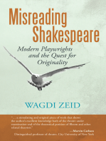 Misreading Shakespeare: Modern Playwrights and the Quest for Originality