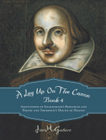 A Leg up on the Canon Book 4: Adaptations of Shakespeare’S Romances and Poetry and Thompson’S Hound of Heaven