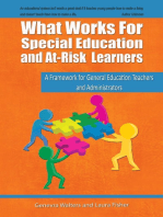 What Works for Special Education and At-Risk Learners: A Framework for General Education Teachers and Administrators