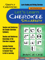 Simply Cherokee: Let’s Learn Cherokee: Syllabary