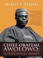 Chief Obafemi Awolowo:The Political Moses