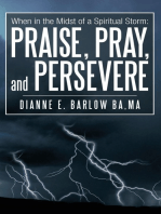 When in the Midst of a Spiritual Storm: Praise, Pray, and Persevere