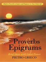 Proverbs and Epigrams