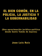 El Bien Común, En La Policía, La Justicia Y La Gobernabilidad: (Una Aproximación Jurídico-Política Desde Santo Tomás De Aquino)