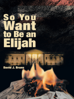 So You Want to Be an Elijah