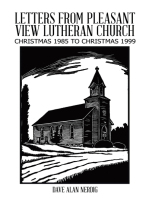 Letters from Pleasant View Lutheran Church