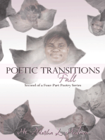 Poetic Transitions Fall:: 2Nd of a 4-Part Poetry Series