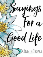 Sayings For A Good Life