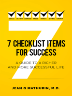 7 Checklist Items for Success