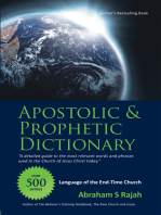 Apostolic & Prophetic Dictionary: Language of the End-Time Church