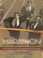 The Marathon Called Educational Leadership: The Twenty-Six Commandments of Success