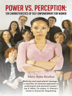 Power Vs. Perception: Ten Characteristics of Self-Empowerment for Women