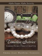 Timeless Service in Gamma Sigma Omega Chapter: Alpha Kappa Alpha Sorority