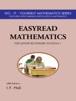 Easyread Mathematics for Junior Secondary Schools 1