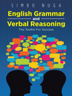English Grammar and Verbal Reasoning: The Toolkit for Success