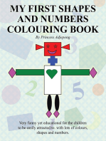 My First Shapes and Numbers Colouring Book