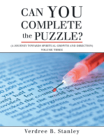 Can You Complete the Puzzle?: A Journey Towards Spiritual Growth and Direction) Volume Three