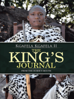 The King's Journal: From the Horse’S Mouth