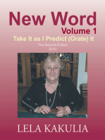 New Word Volume 1: Take It as I Predict (Orate) It