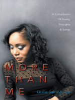 More Than Me: A Compilation of Poetry,Thoughts & Songs