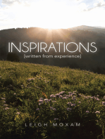 Inspirations: Written from Experience