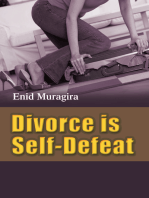 Divorce Is Self-Defeat