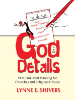 God Is in the Details: Peaceful Event Planning for Churches and Religious Groups