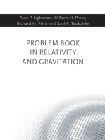 Problem Book in Relativity and Gravitation