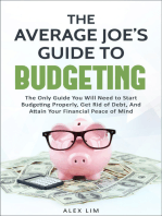 The Average Joe’s Guide to Budgeting