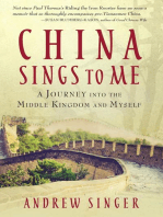 China Sings to Me: A Journey into the Middle Kingdom and Myself