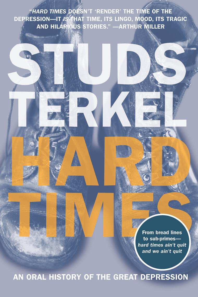 Hard Times By Studs Terkel Read Online