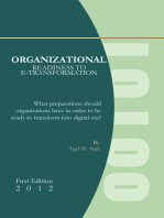 Organizational Readiness to E-Transformation