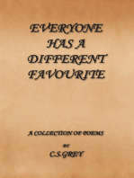 Everyone Has a Different Favourite: A Collection of Poems